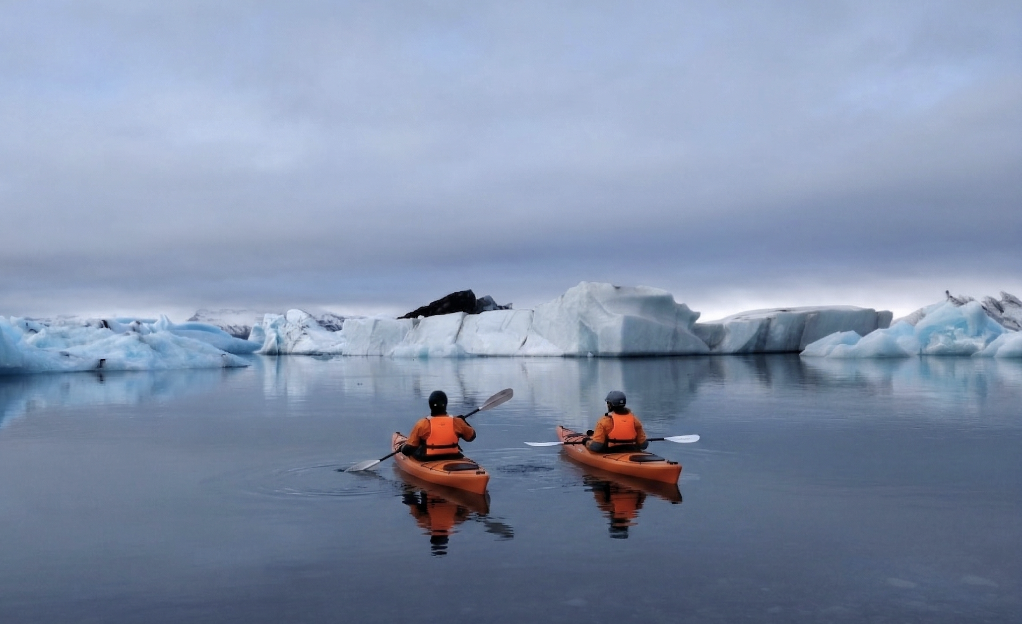 Jökulsárlón Glacier Lagoon Kayaking Tour